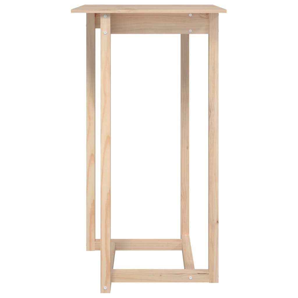 Baaripöytä 60x60x110 cm täysi mänty - Sisustajankoti.fi