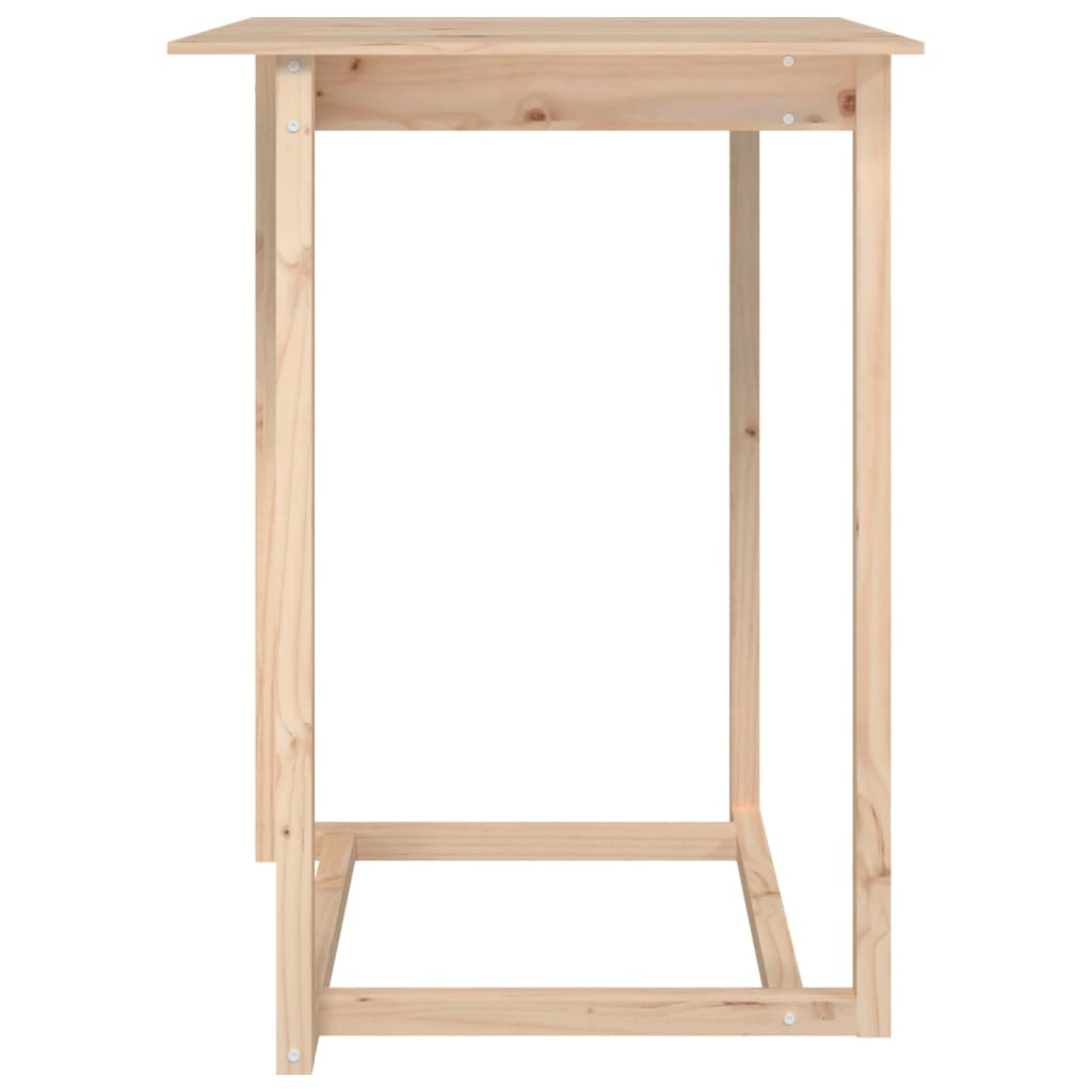 Baaripöytä 80x80x110 cm täysi mänty - Sisustajankoti.fi