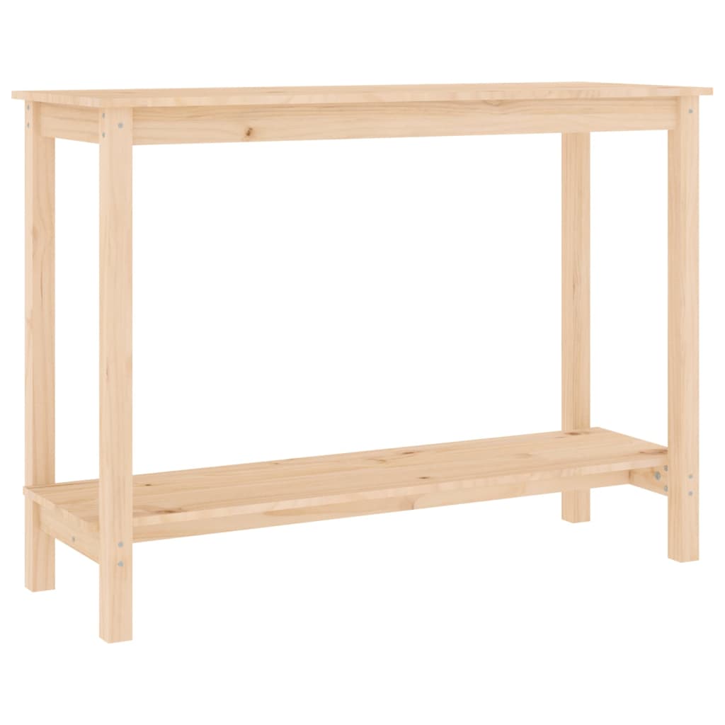 Konsolipöytä 110x40x80 cm täysi mänty - Sisustajankoti.fi