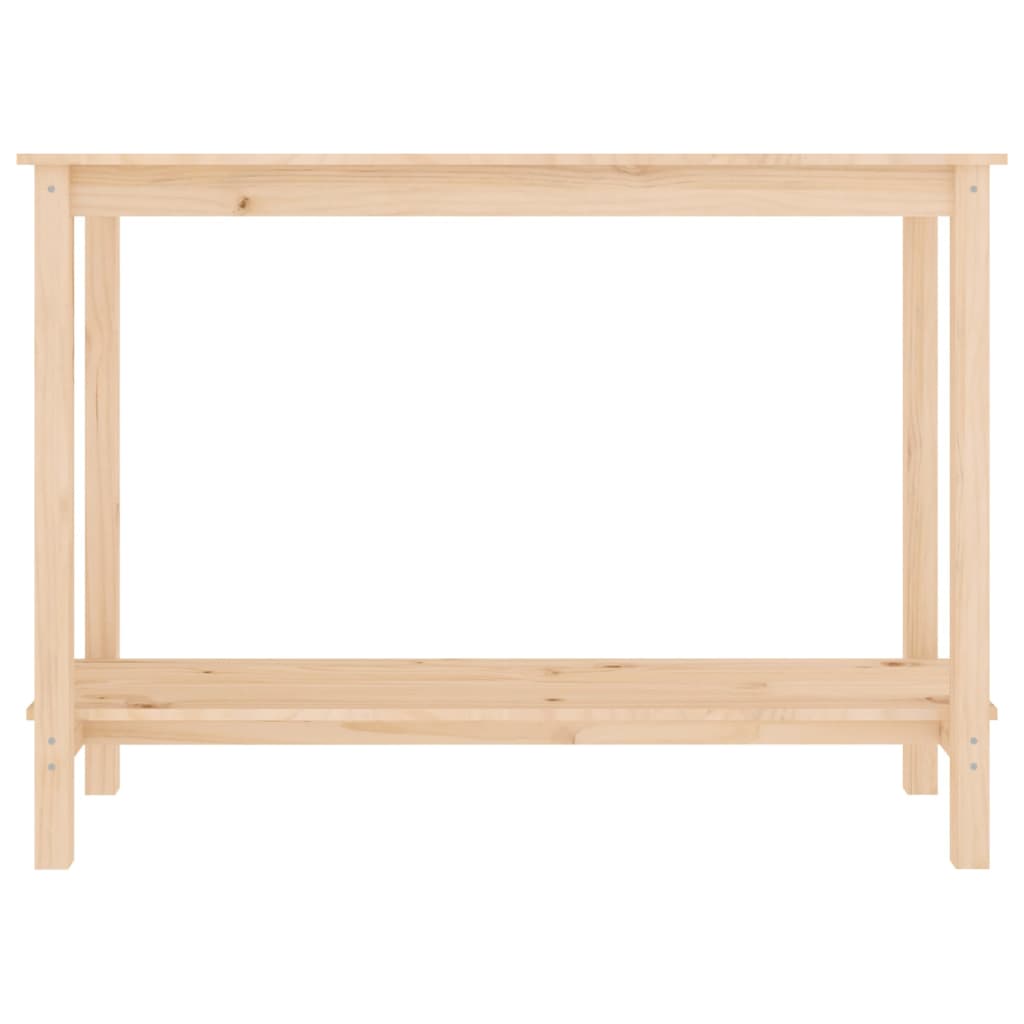 Konsolipöytä 110x40x80 cm täysi mänty - Sisustajankoti.fi