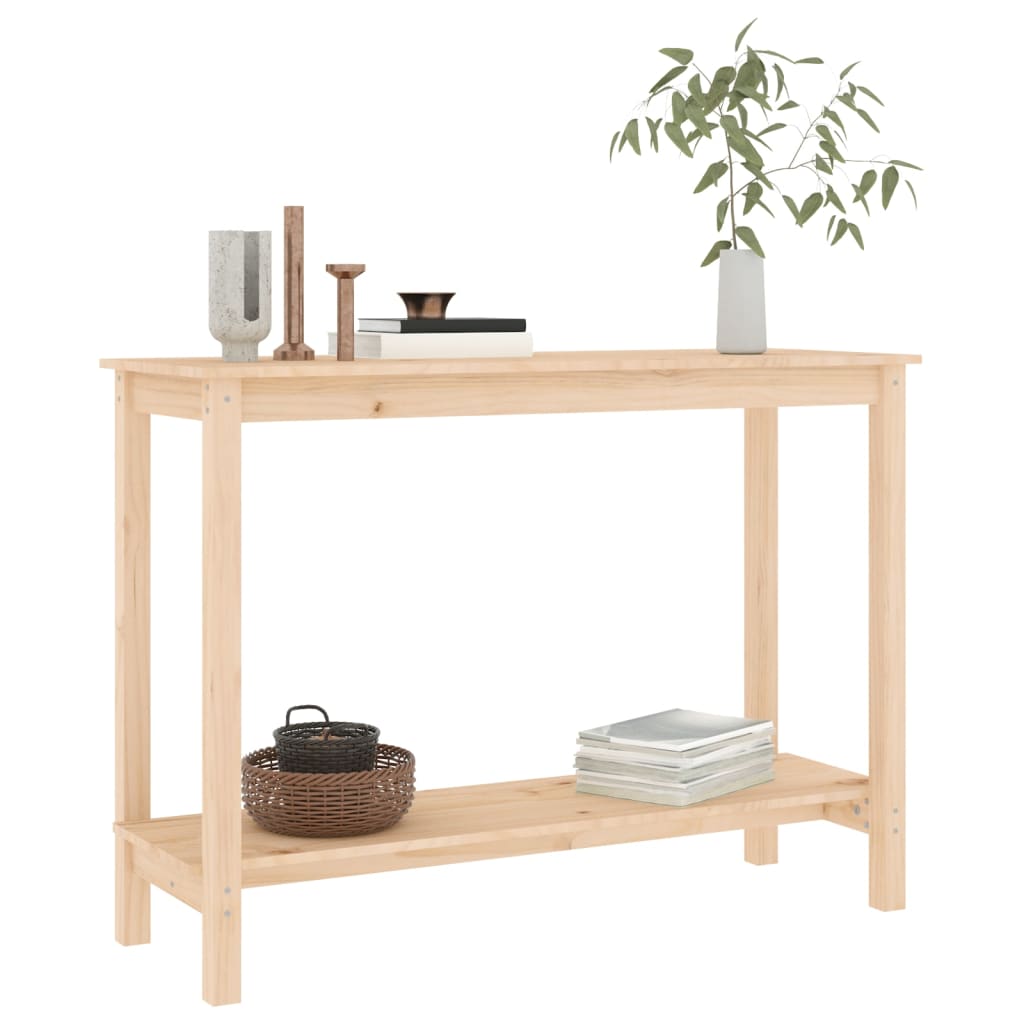 Konsolipöytä 110x40x80 cm täysi mänty - Sisustajankoti.fi