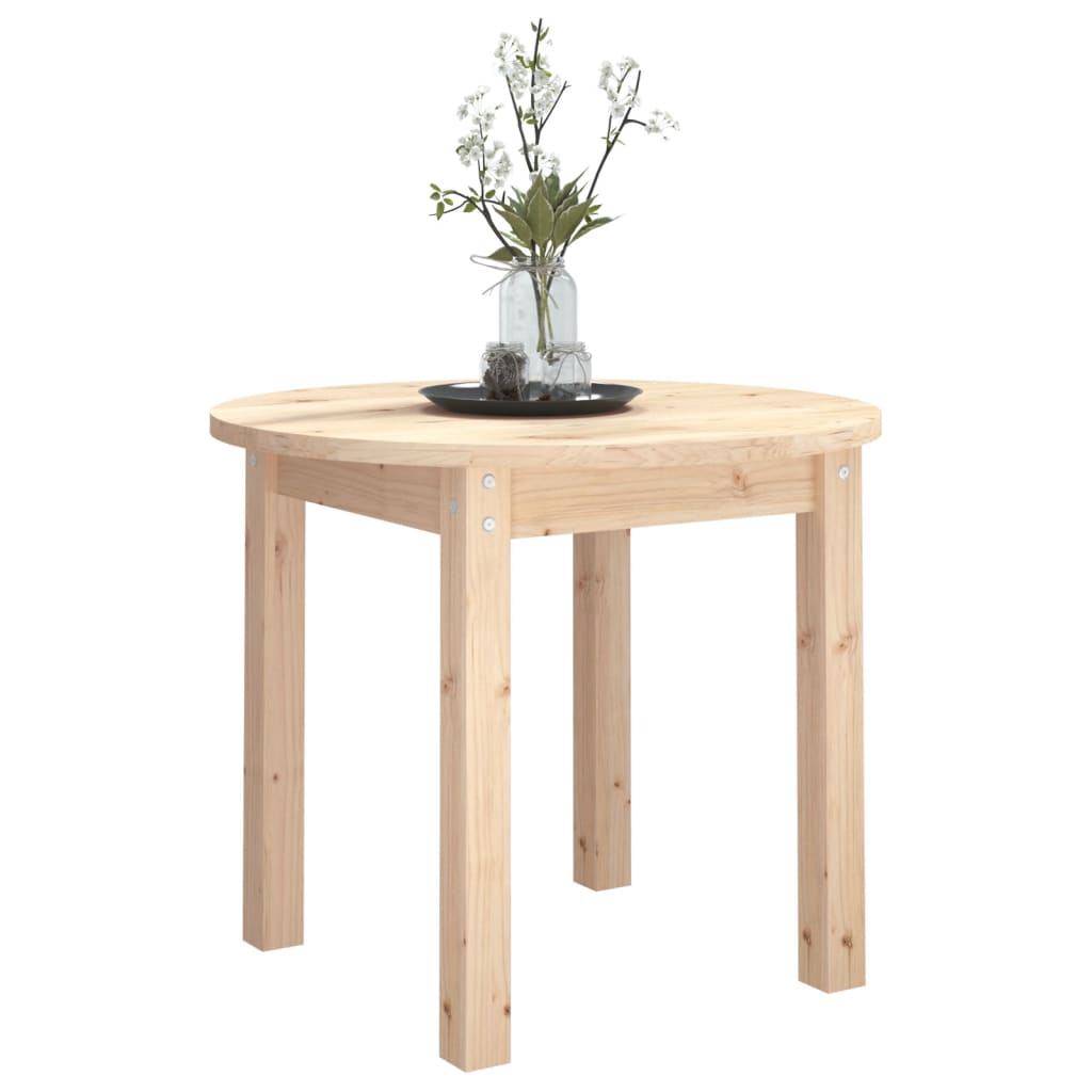 Sohvapöytä Ø 55x45 cm täysi mänty - Sisustajankoti.fi