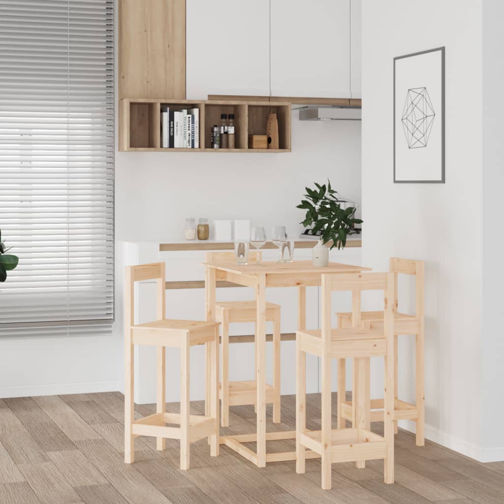 5-osainen Baarisarja täysi mänty - Sisustajankoti.fi