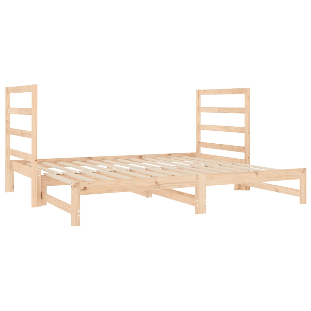 Sohvasänky ulosvedettävä 2x (90x190) cm täysi mänty - Sisustajankoti.fi