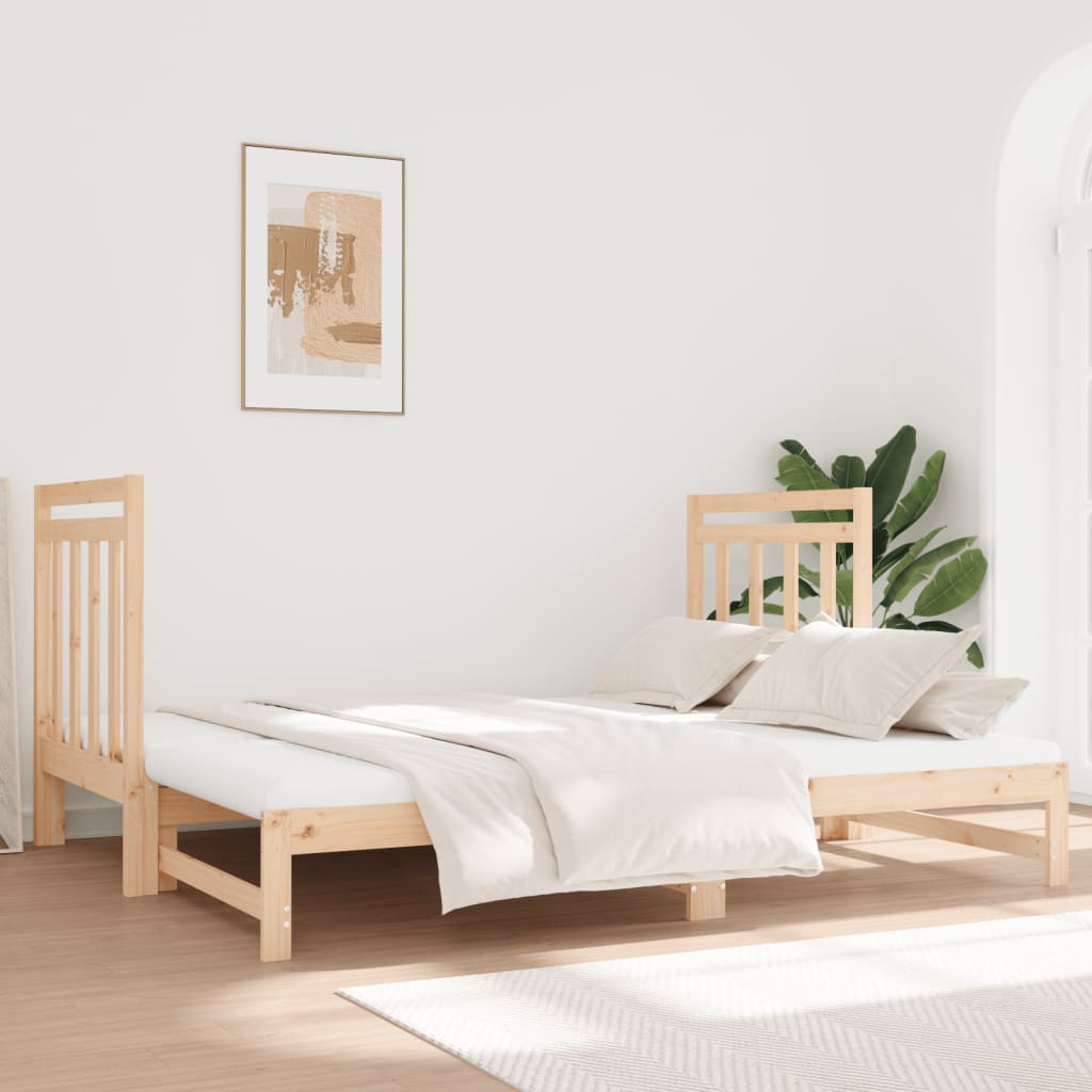 Sohvasänky ulosvedettävä 2x (90x190) cm täysi mänty - Sisustajankoti.fi