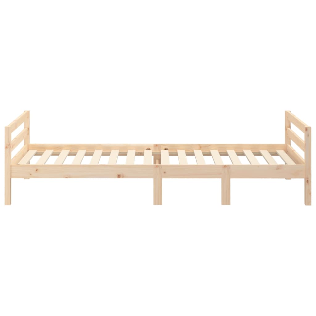 Sängynrunko 90x200 cm täysi mänty - Sisustajankoti.fi
