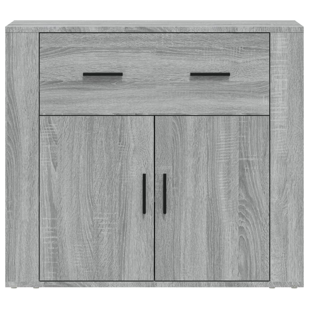 Senkki harmaa Sonoma 80x33x70 cm tekninen puu - Sisustajankoti.fi
