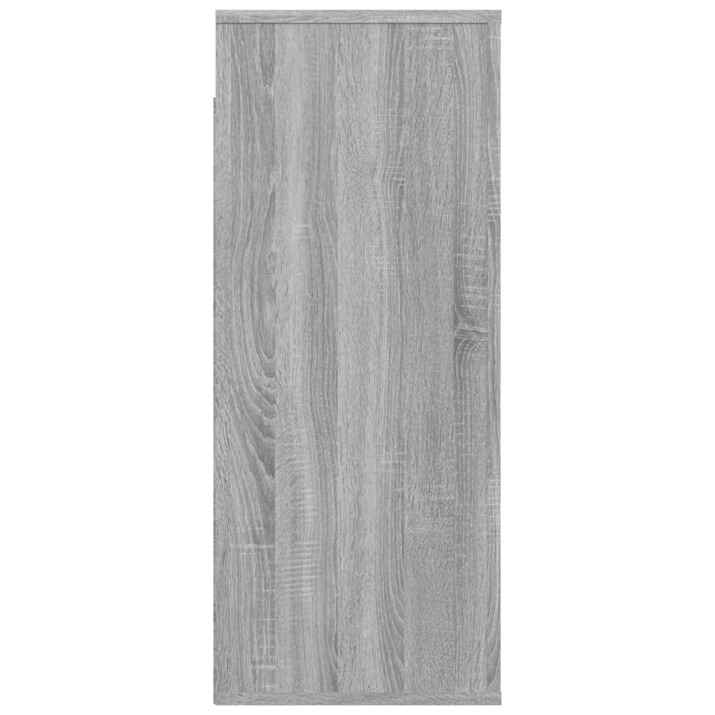 Seinäkaappi harmaa Sonoma 80x33x80 cm tekninen puu - Sisustajankoti.fi
