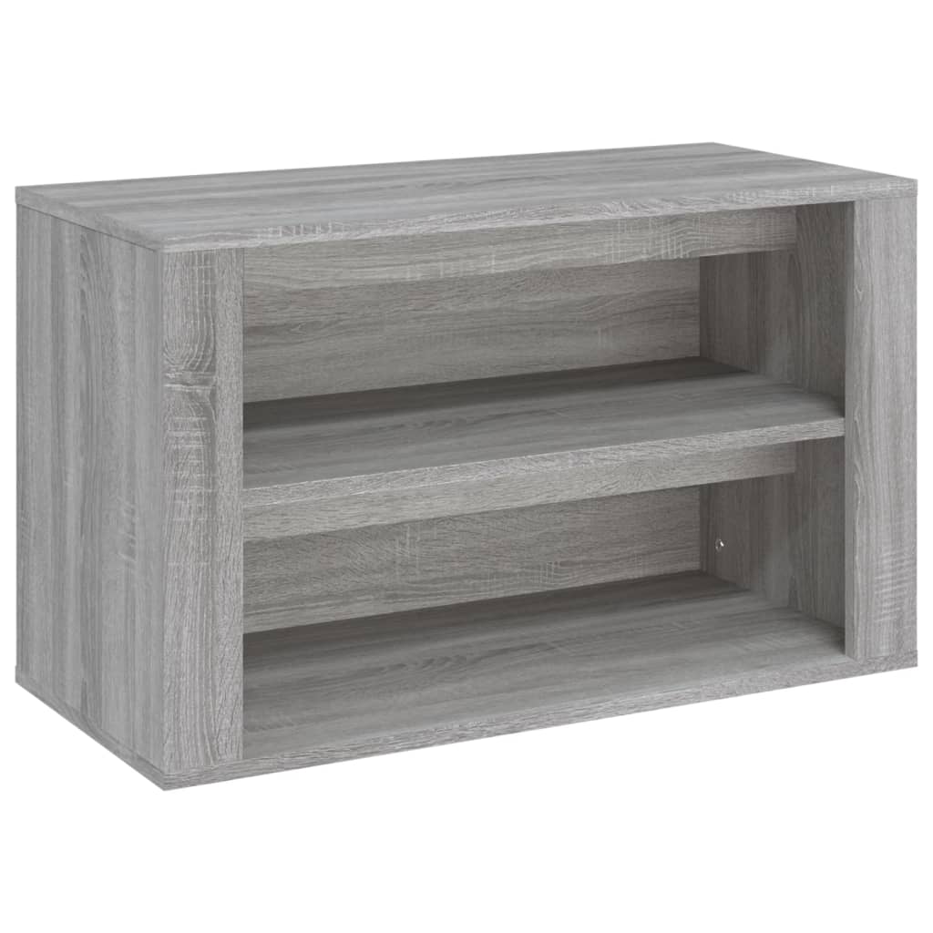 Kenkäteline harmaa Sonoma 75x35x45 cm tekninen puu - Sisustajankoti.fi