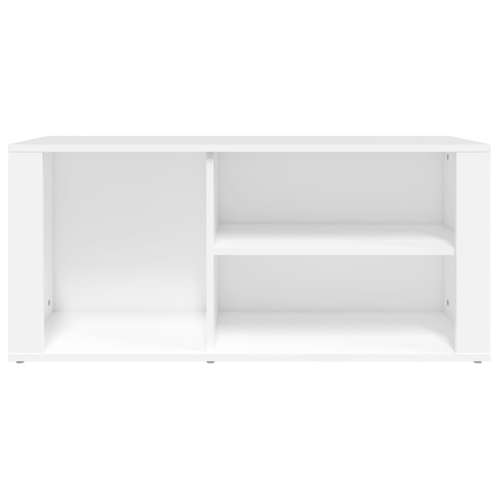 Kenkäkaappi valkoinen 100x35x45 cm tekninen puu - Sisustajankoti.fi