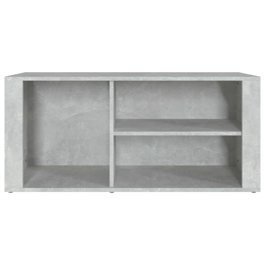 Kenkäkaappi betoninharmaa 100x35x45 cm tekninen puu - Sisustajankoti.fi