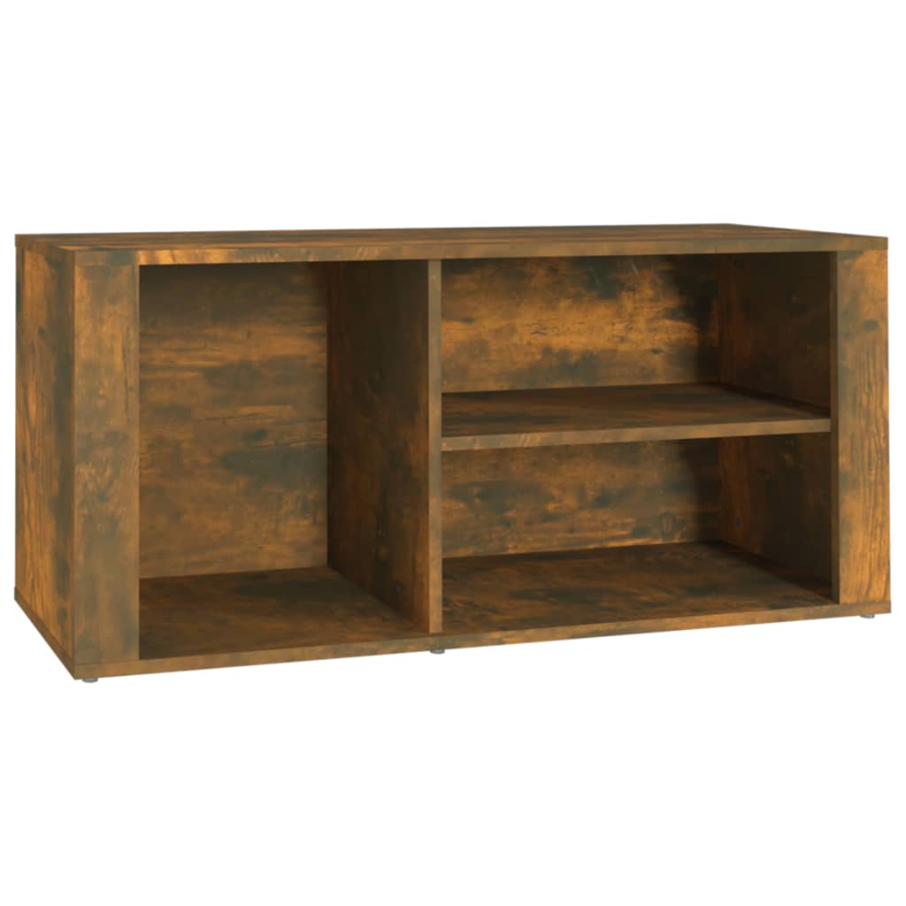 Kenkäkaappi savutammi 100x35x45 cm tekninen puu - Sisustajankoti.fi