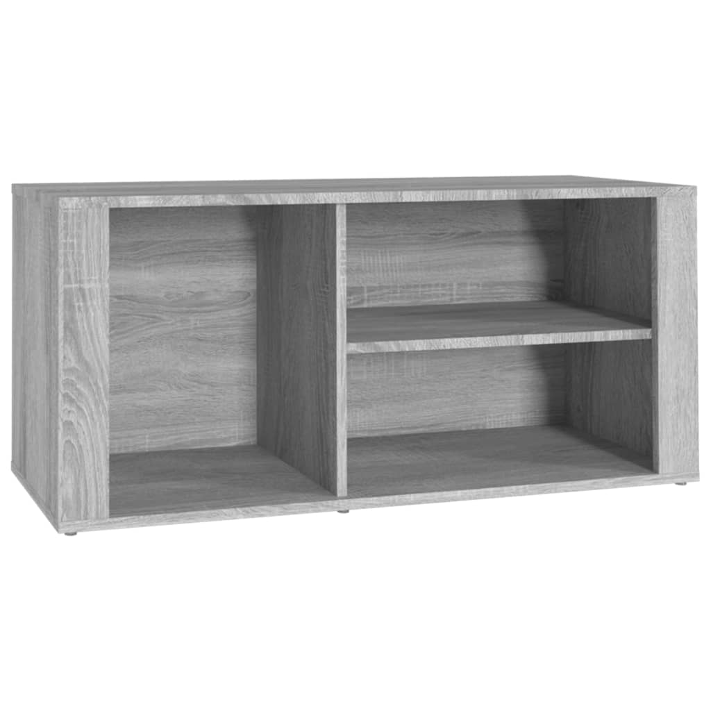 Kenkäkaappi harmaa Sonoma 100x35x45 cm tekninen puu - Sisustajankoti.fi
