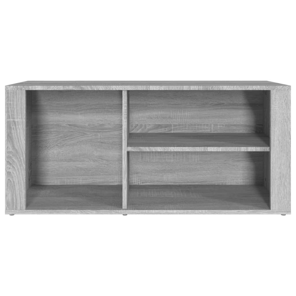 Kenkäkaappi harmaa Sonoma 100x35x45 cm tekninen puu - Sisustajankoti.fi