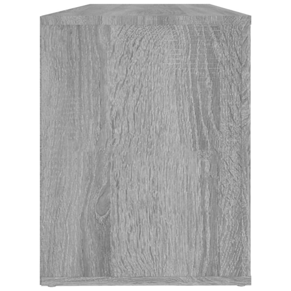Kenkäkaappi harmaa Sonoma 100x35x45 cm tekninen puu - Sisustajankoti.fi