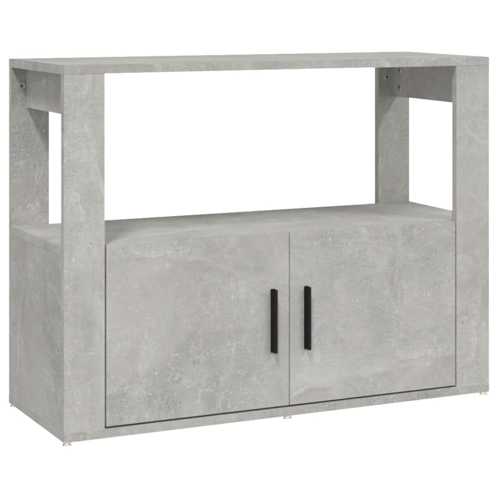 Senkki betoninharmaa 80x30x60 cm tekninen puu - Sisustajankoti.fi
