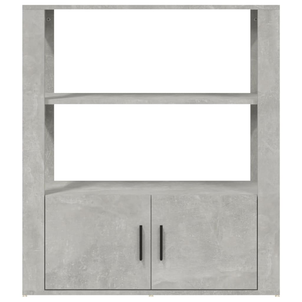 Senkki betoninharmaa 80x30x90 cm tekninen puu - Sisustajankoti.fi