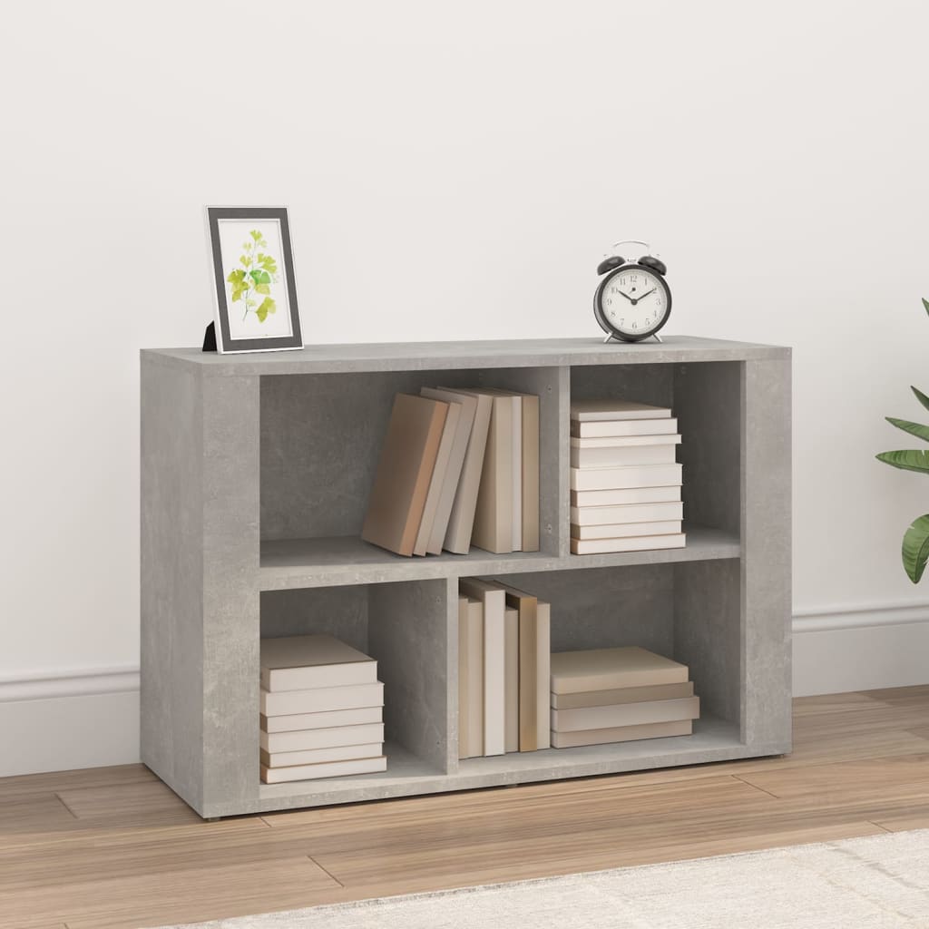 Senkki betoninharmaa 80x30x54 cm tekninen puu - Sisustajankoti.fi