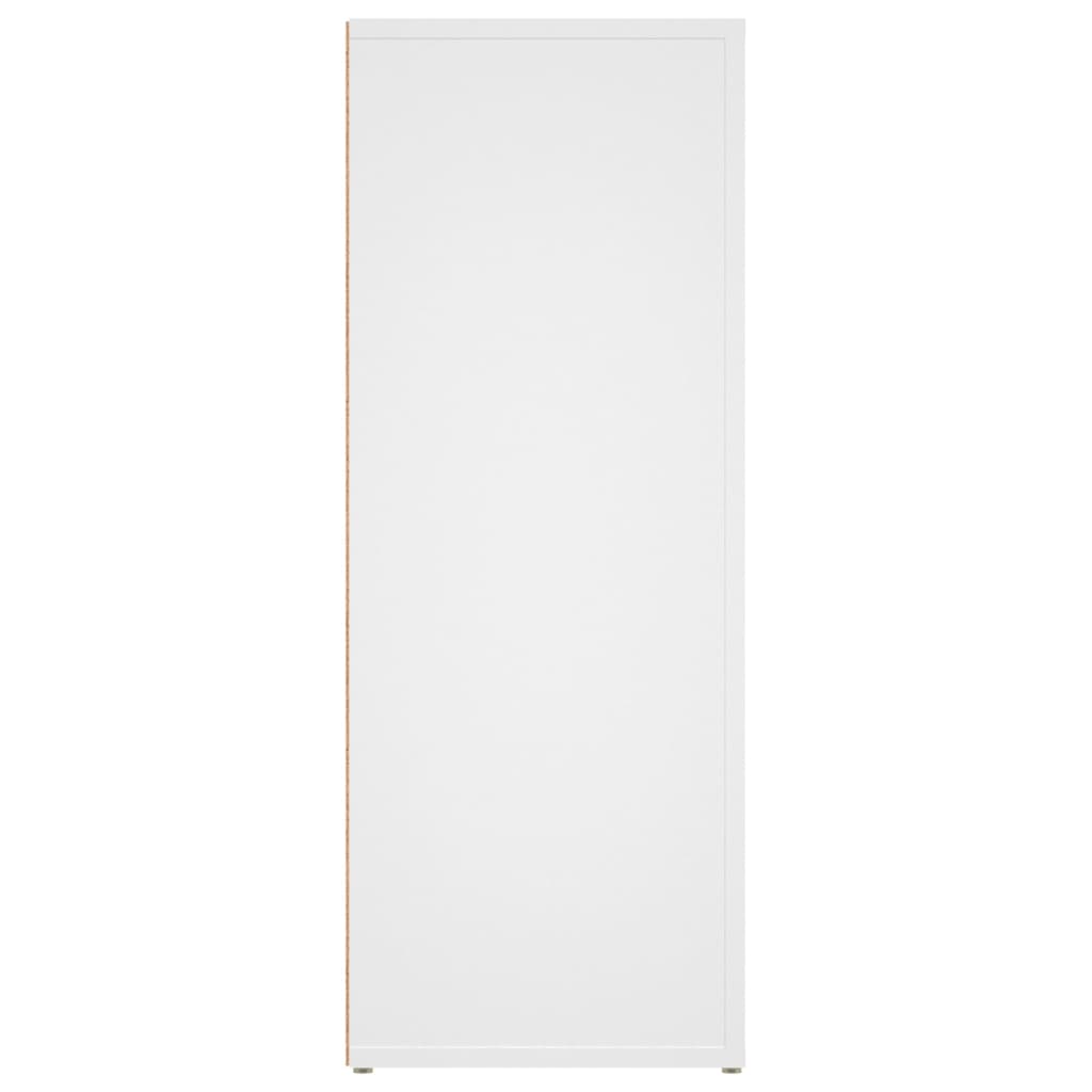 Senkki valkoinen 80x30x80 cm tekninen puu - Sisustajankoti.fi