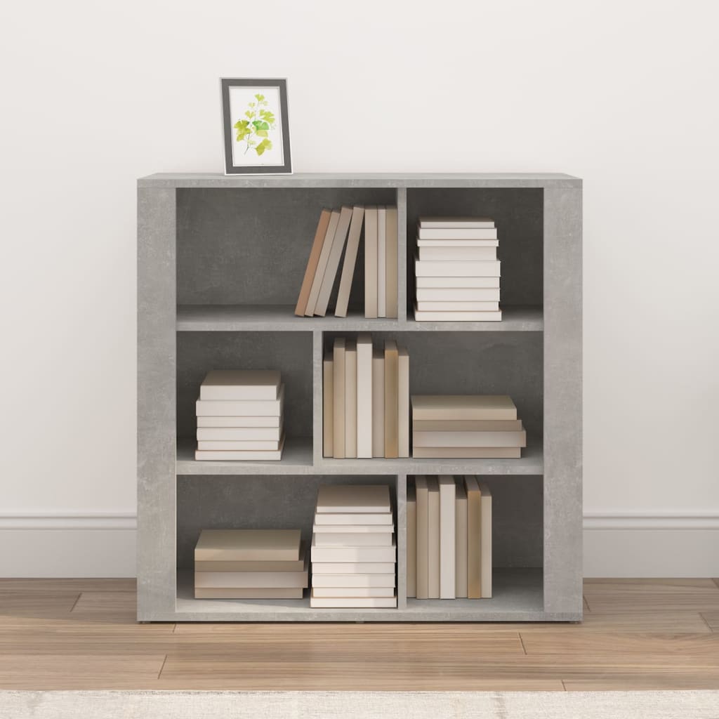 Senkki betoninharmaa 80x30x80 cm tekninen puu - Sisustajankoti.fi