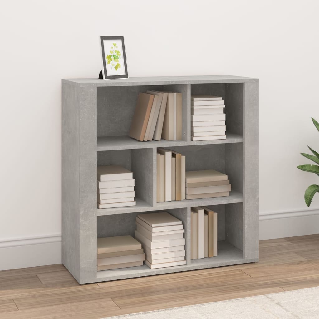 Senkki betoninharmaa 80x30x80 cm tekninen puu - Sisustajankoti.fi