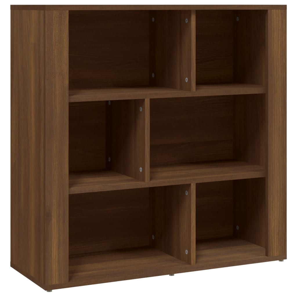 Senkki ruskea tammi 80x30x80 cm tekninen puu - Sisustajankoti.fi