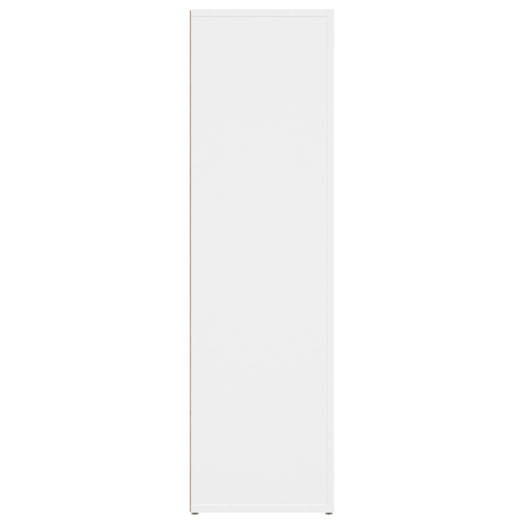Senkki valkoinen 80x30x106 cm tekninen puu - Sisustajankoti.fi