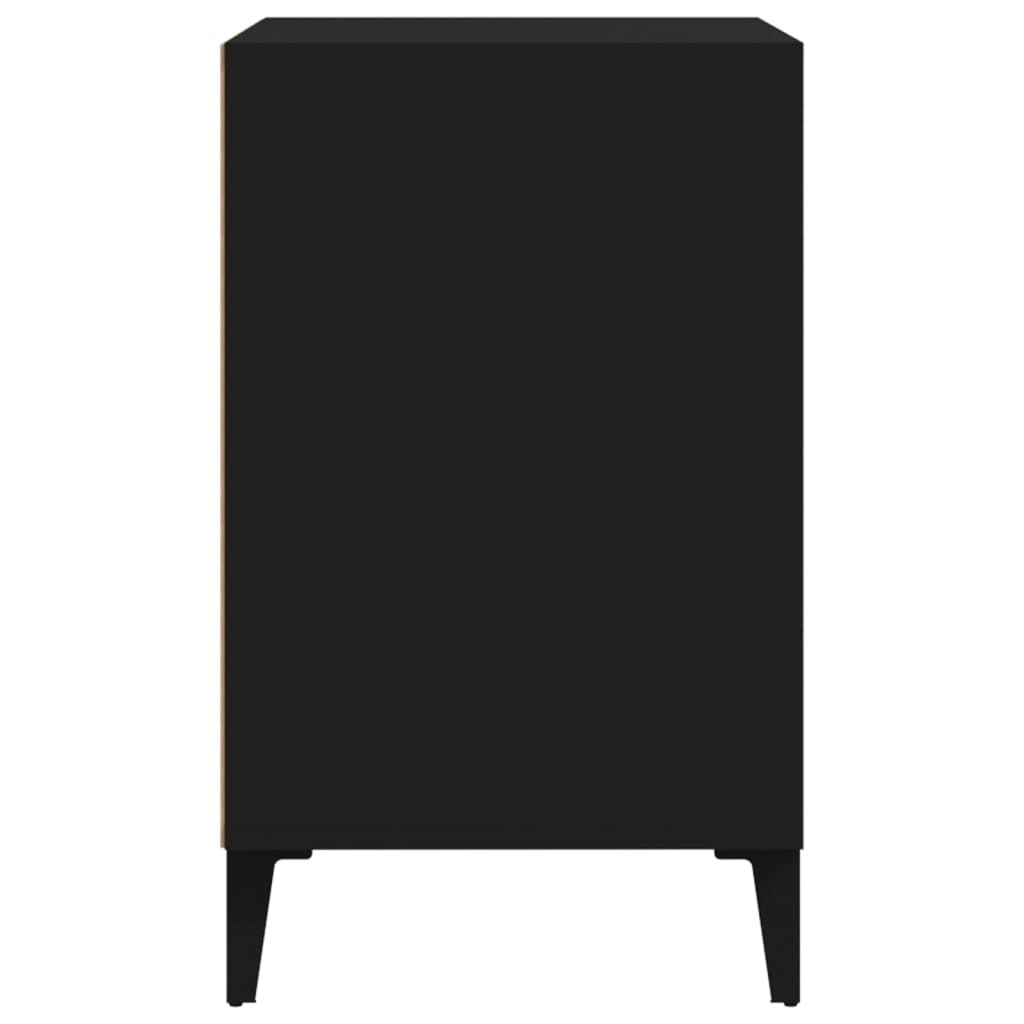Kenkäkaappi musta 102x36x60 cm tekninen puu - Sisustajankoti.fi