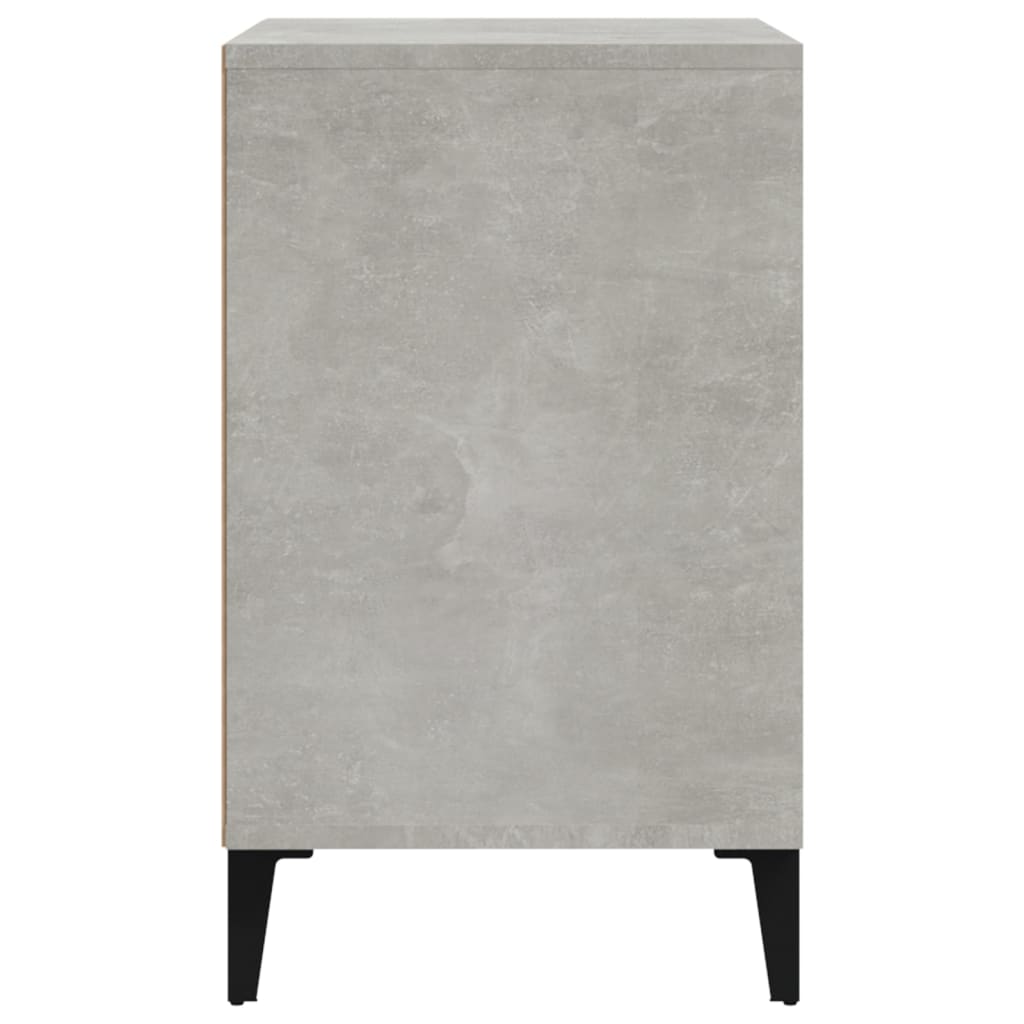 Kenkäkaappi betoninharmaa 102x36x60 cm tekninen puu - Sisustajankoti.fi