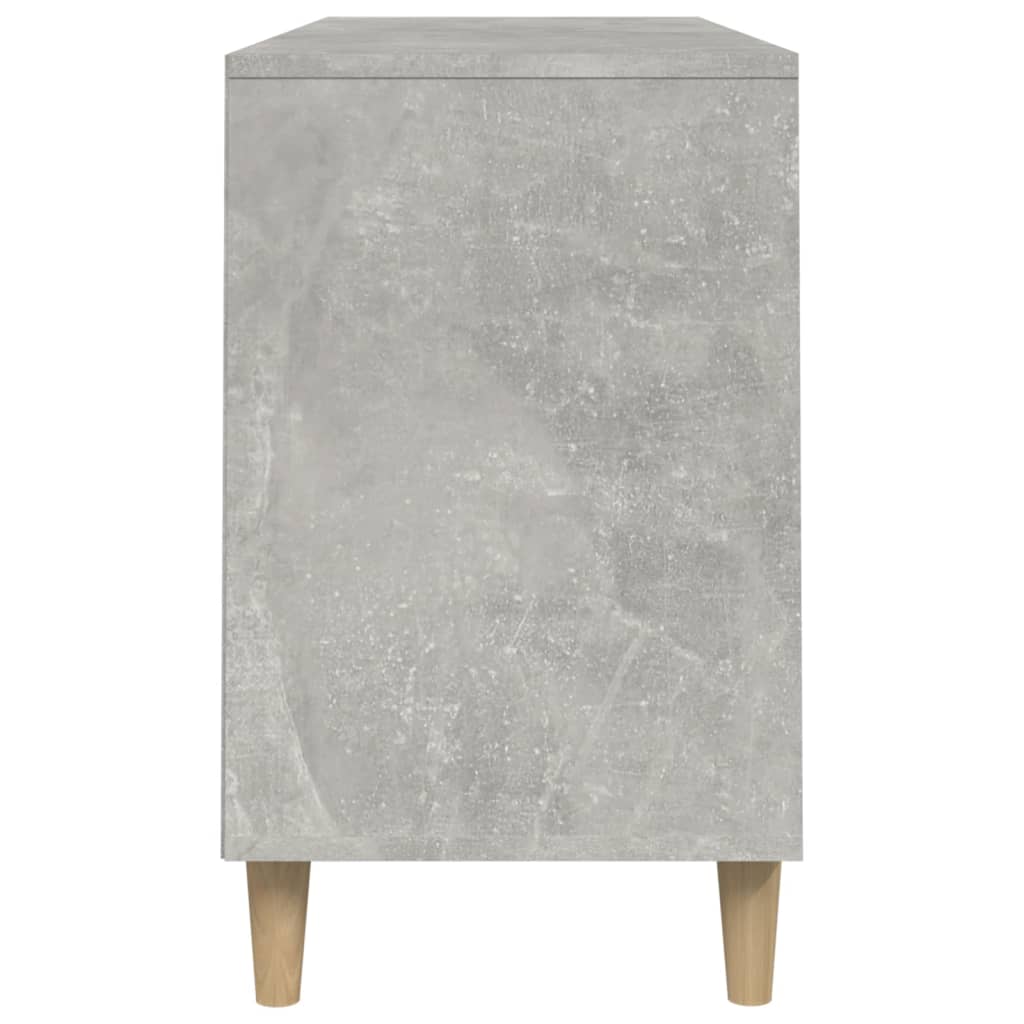 Kenkäkaappi betoninharmaa 102x36x60 cm tekninen puu - Sisustajankoti.fi