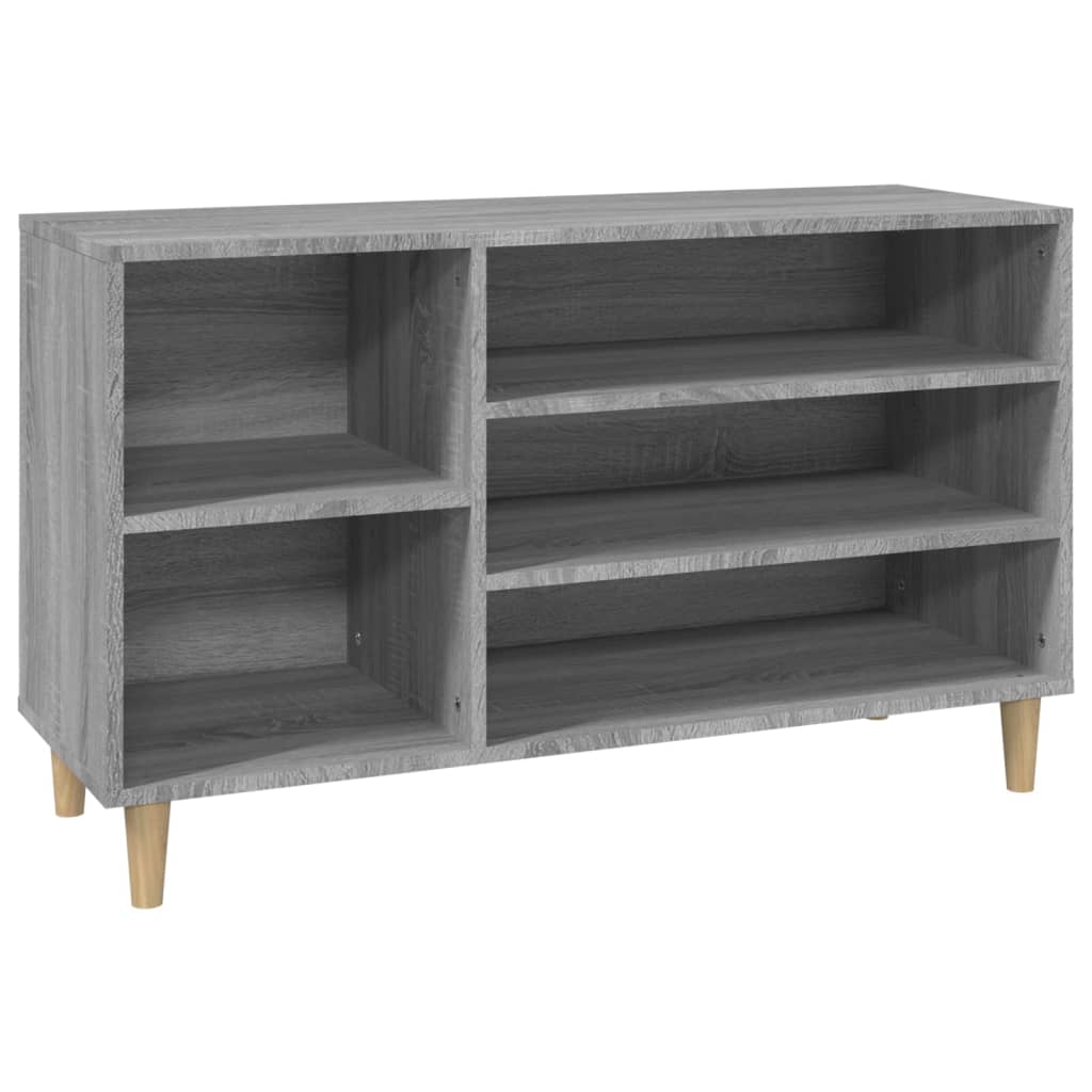 Kenkäkaappi harmaa Sonoma 102x36x60 cm tekninen puu - Sisustajankoti.fi