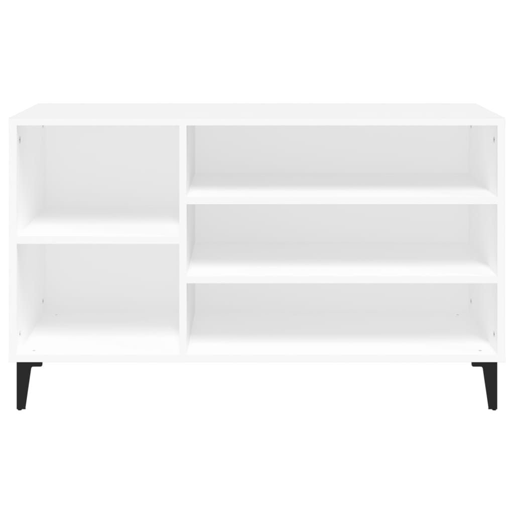 Kenkäkaappi valkoinen 102x36x60 cm tekninen puu - Sisustajankoti.fi