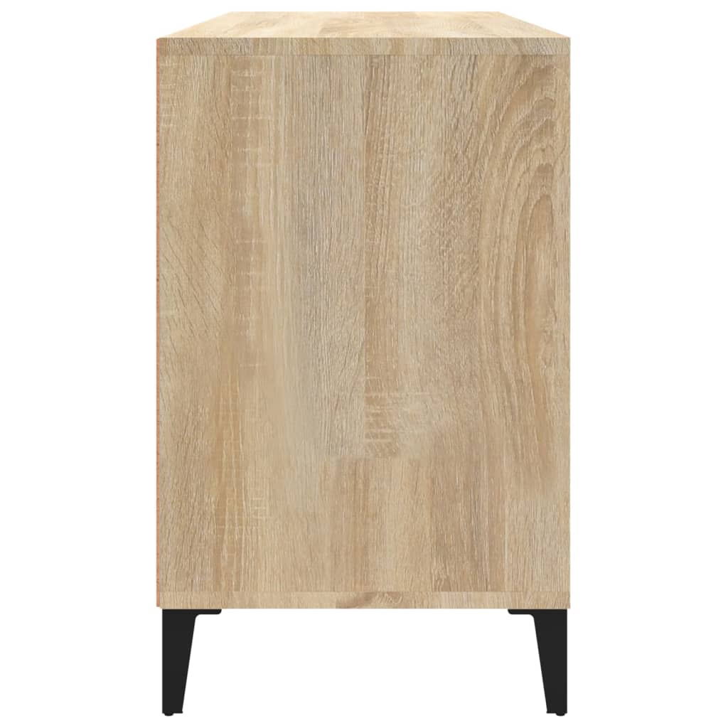 Kenkäkaappi Sonoma-tammi 102x36x60 cm tekninen puu - Sisustajankoti.fi