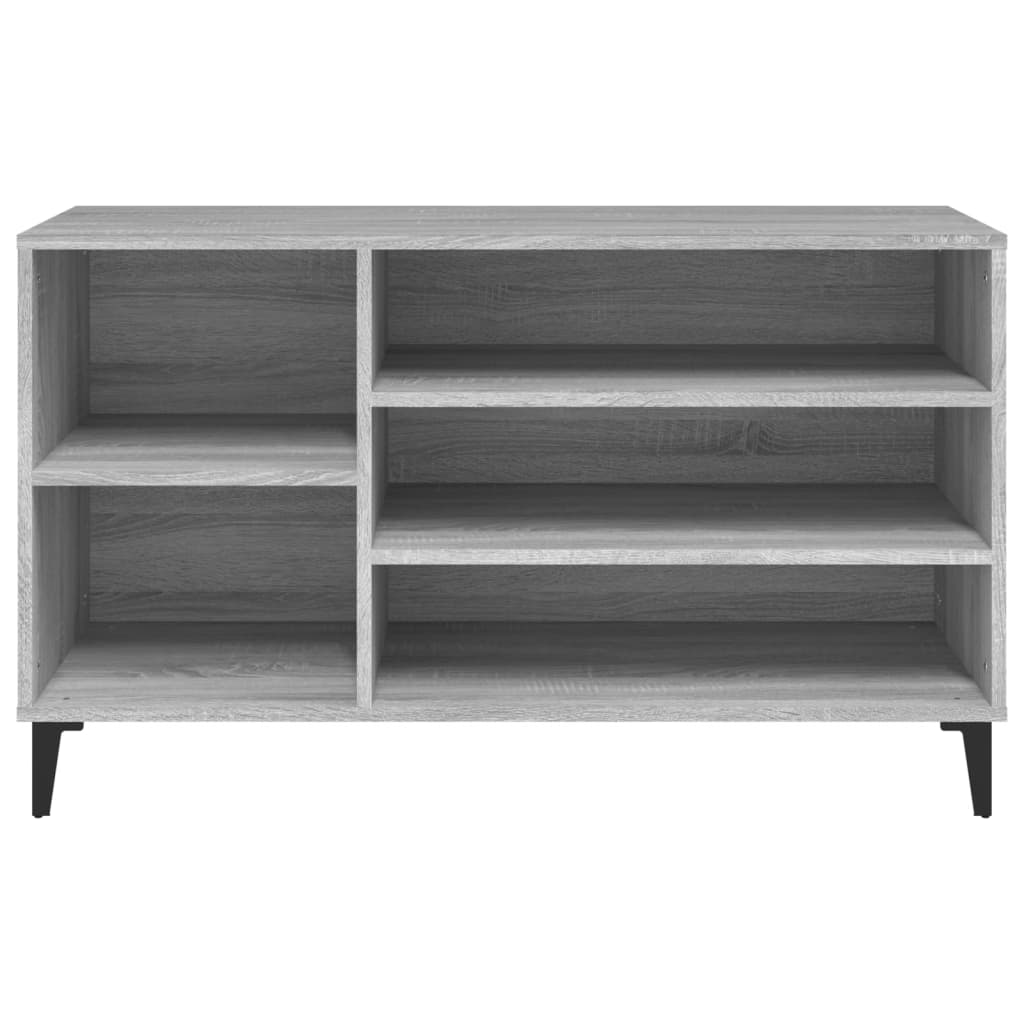 Kenkäkaappi harmaa Sonoma 102x36x60 cm tekninen puu - Sisustajankoti.fi