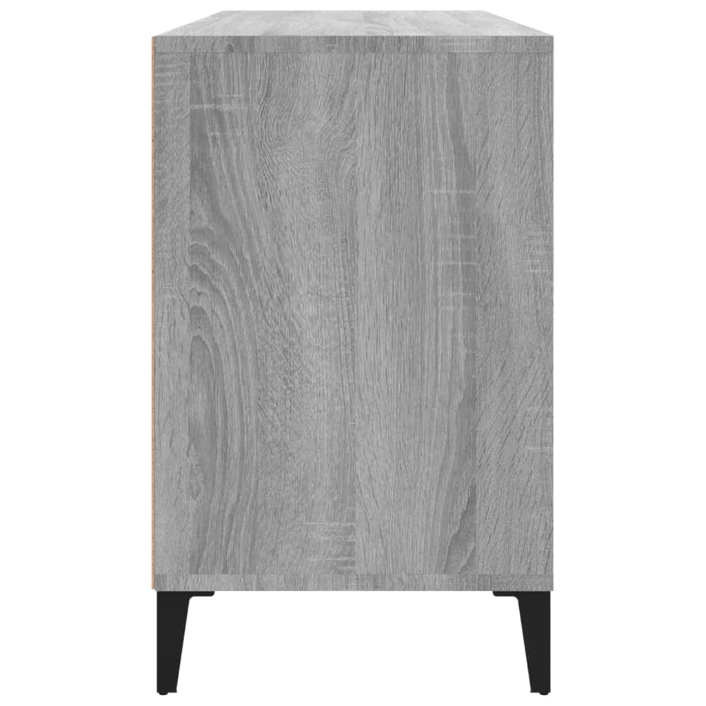 Kenkäkaappi harmaa Sonoma 102x36x60 cm tekninen puu - Sisustajankoti.fi