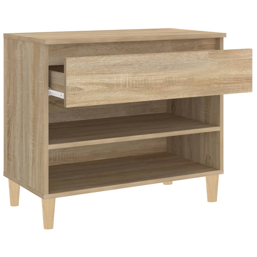 Kenkäkaappi Sonoma-tammi 70x36x60 cm tekninen puu - Sisustajankoti.fi