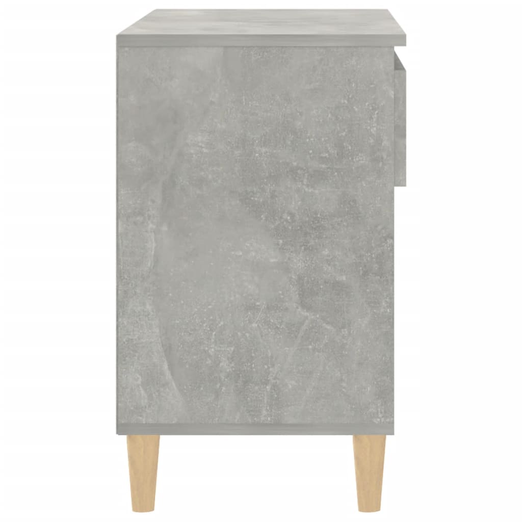 Kenkäkaappi betoninharmaa 70x36x60 cm tekninen puu - Sisustajankoti.fi