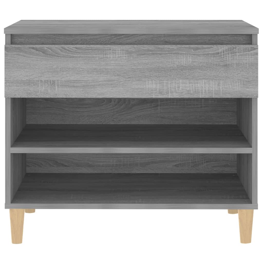 Kenkäkaappi harmaa Sonoma 70x36x60 cm tekninen puu - Sisustajankoti.fi