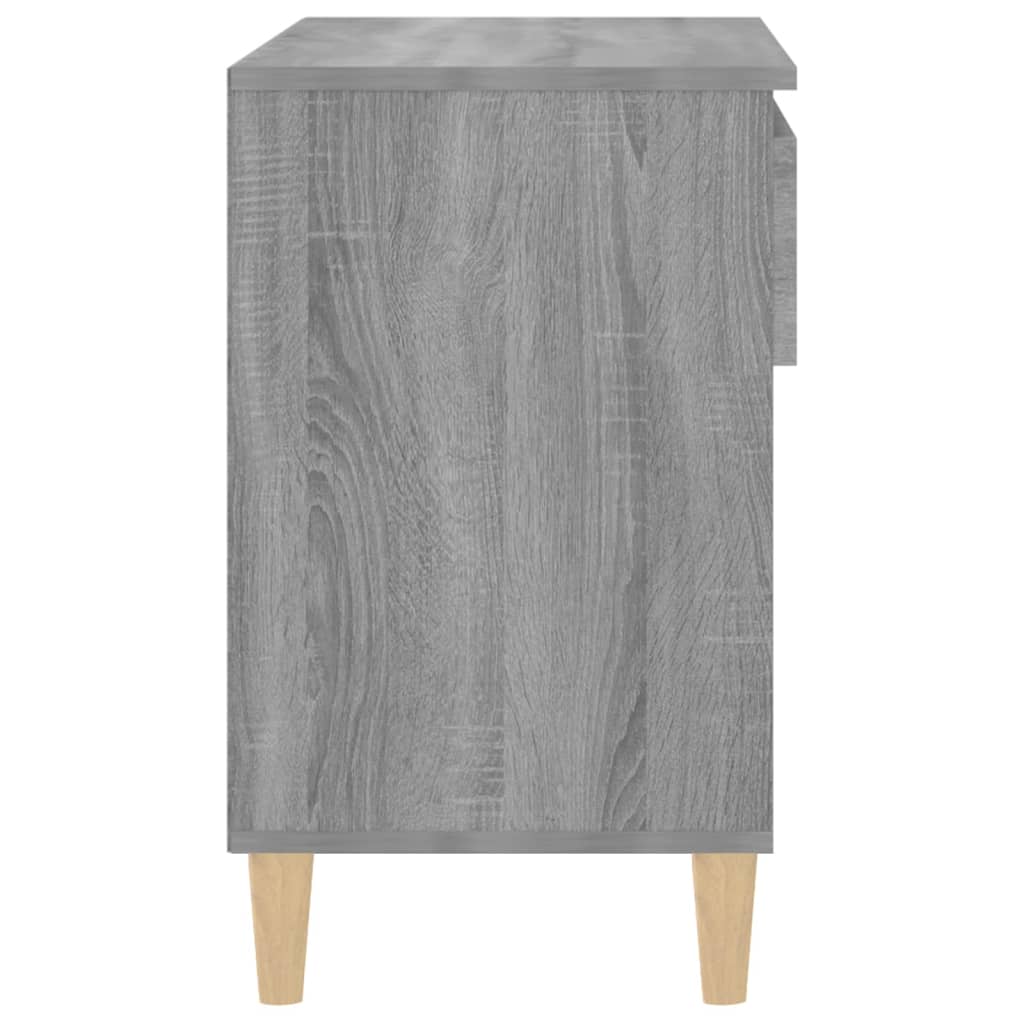 Kenkäkaappi harmaa Sonoma 70x36x60 cm tekninen puu - Sisustajankoti.fi