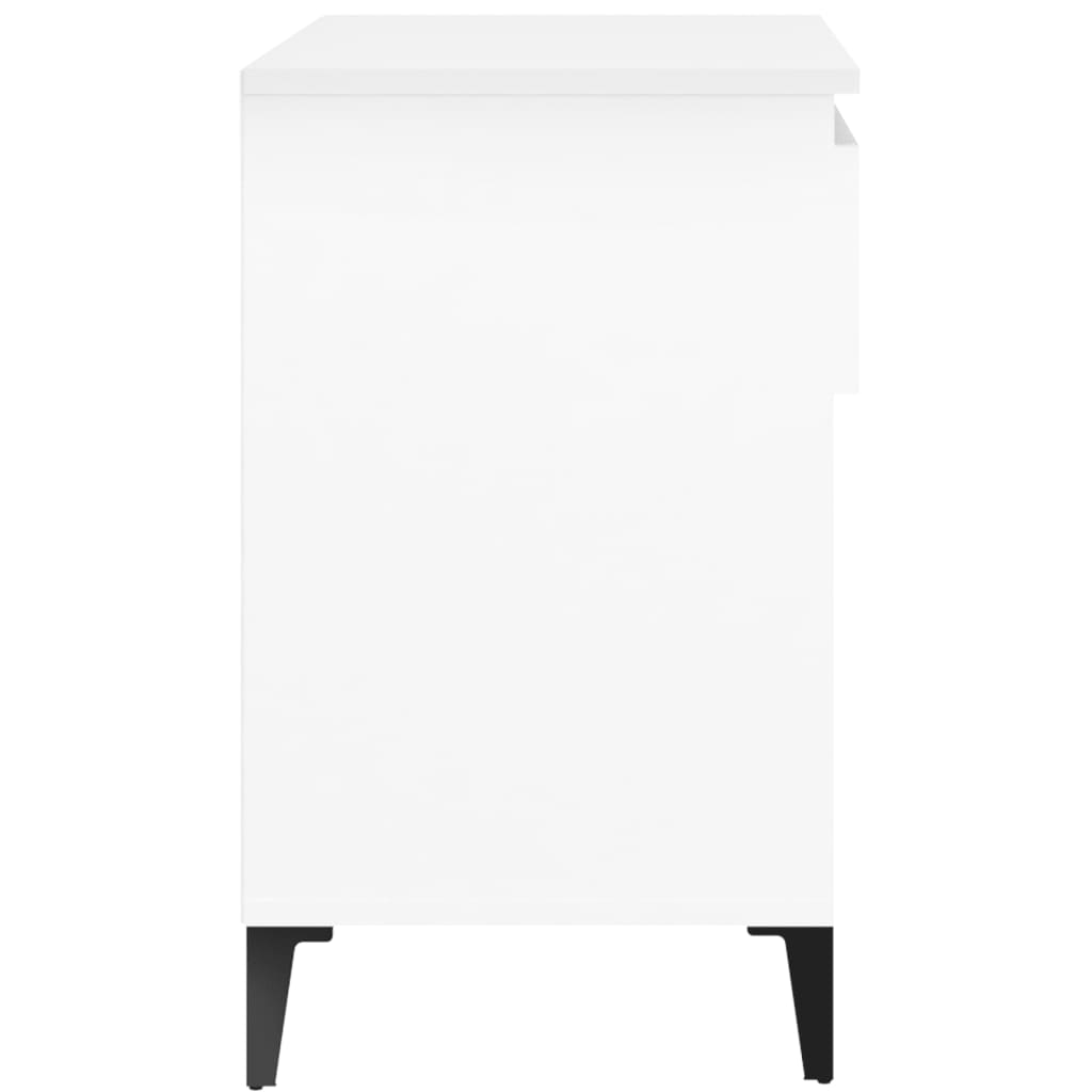 Kenkäkaappi valkoinen 70x36x60 cm tekninen puu - Sisustajankoti.fi