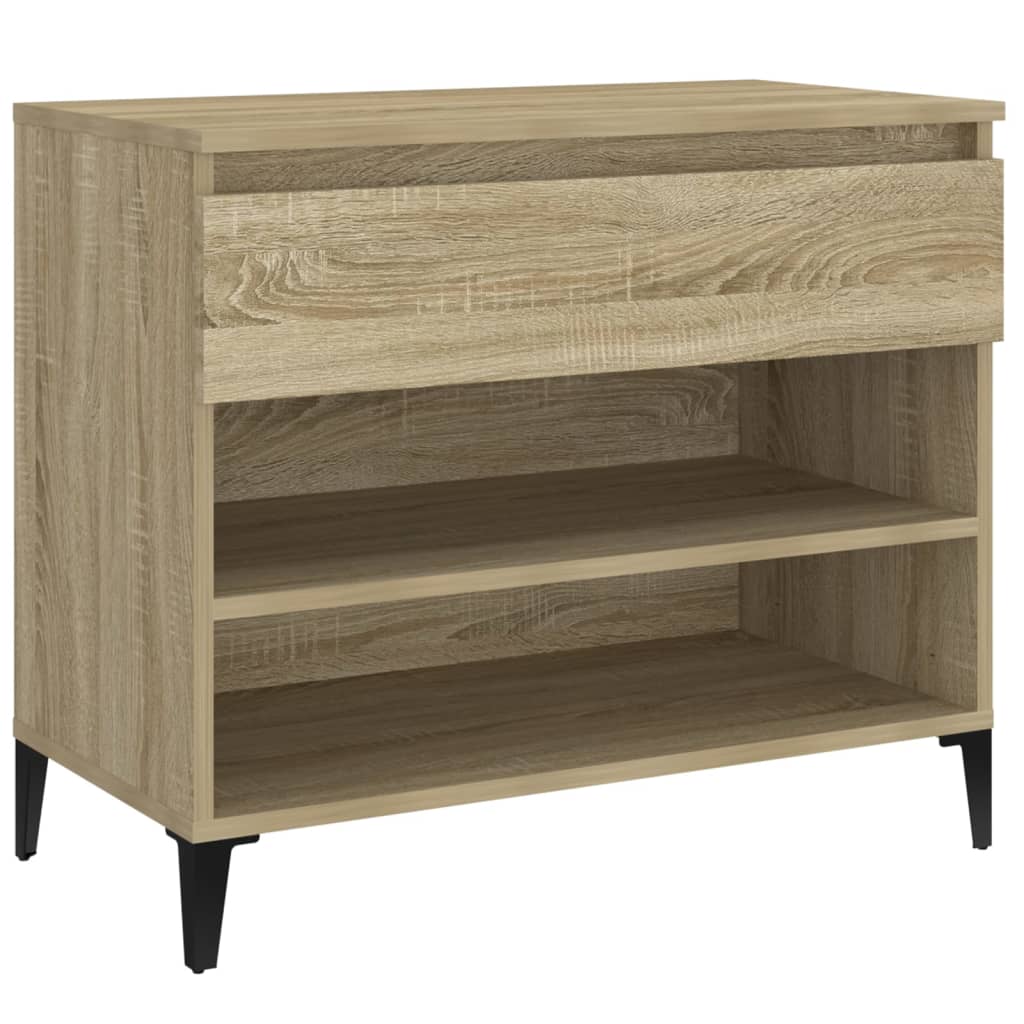 Kenkäkaappi Sonoma-tammi 70x36x60 cm tekninen puu - Sisustajankoti.fi
