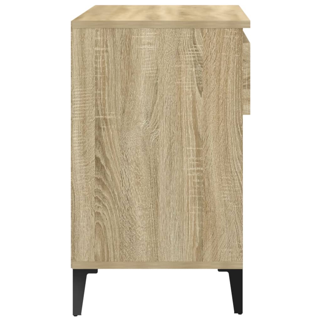 Kenkäkaappi Sonoma-tammi 70x36x60 cm tekninen puu - Sisustajankoti.fi