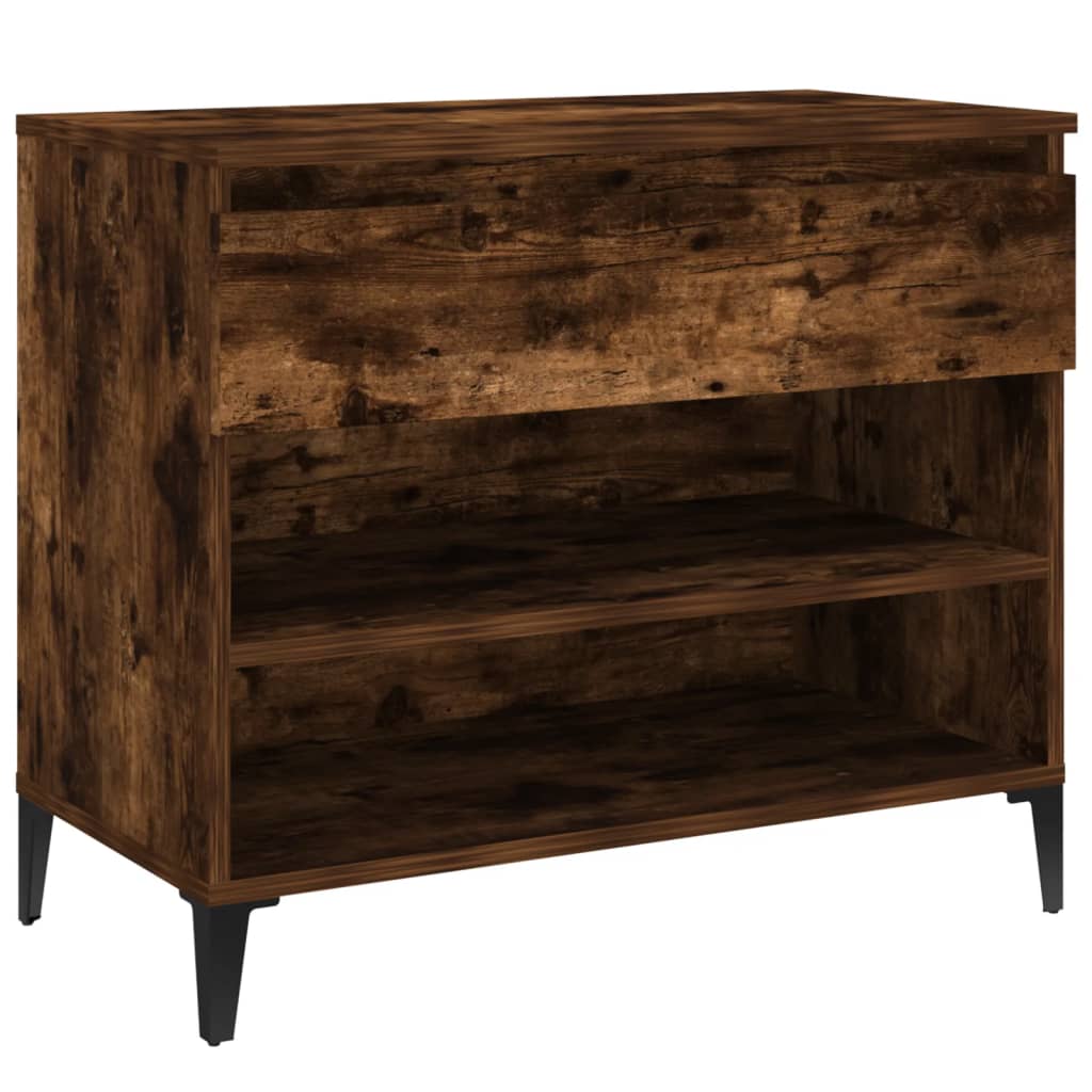 Kenkäkaappi savutammi 70x36x60 cm tekninen puu - Sisustajankoti.fi