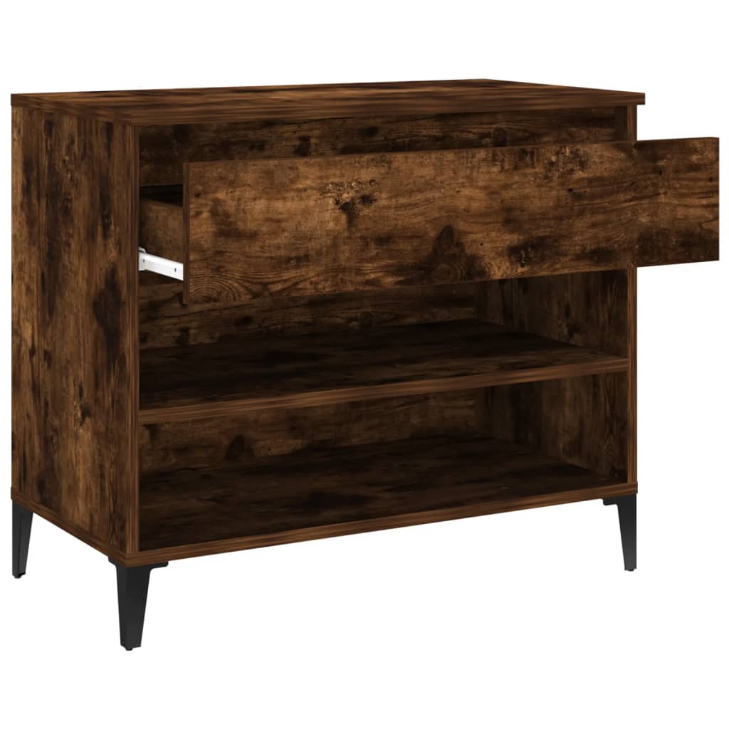 Kenkäkaappi savutammi 70x36x60 cm tekninen puu - Sisustajankoti.fi