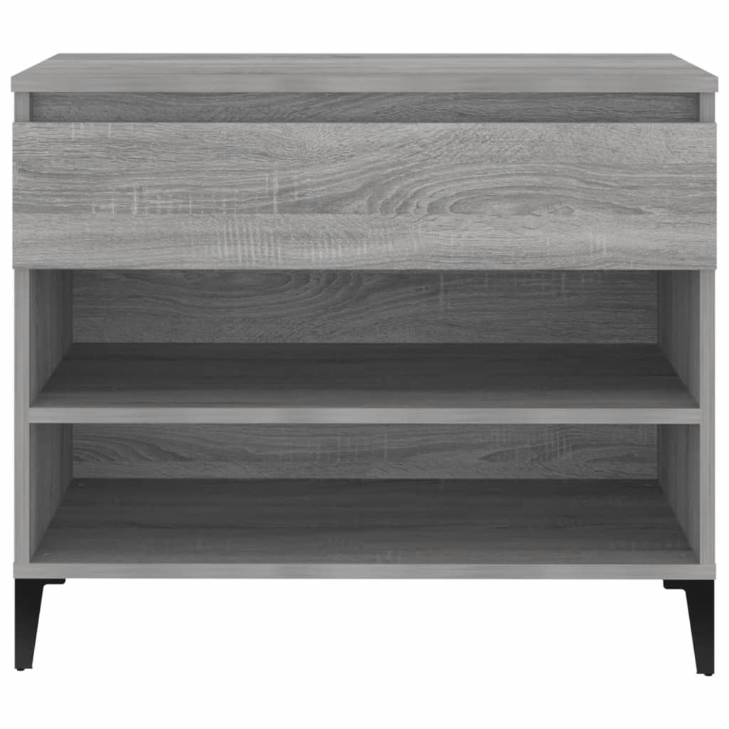 Kenkäkaappi harmaa Sonoma 70x36x60 cm tekninen puu - Sisustajankoti.fi