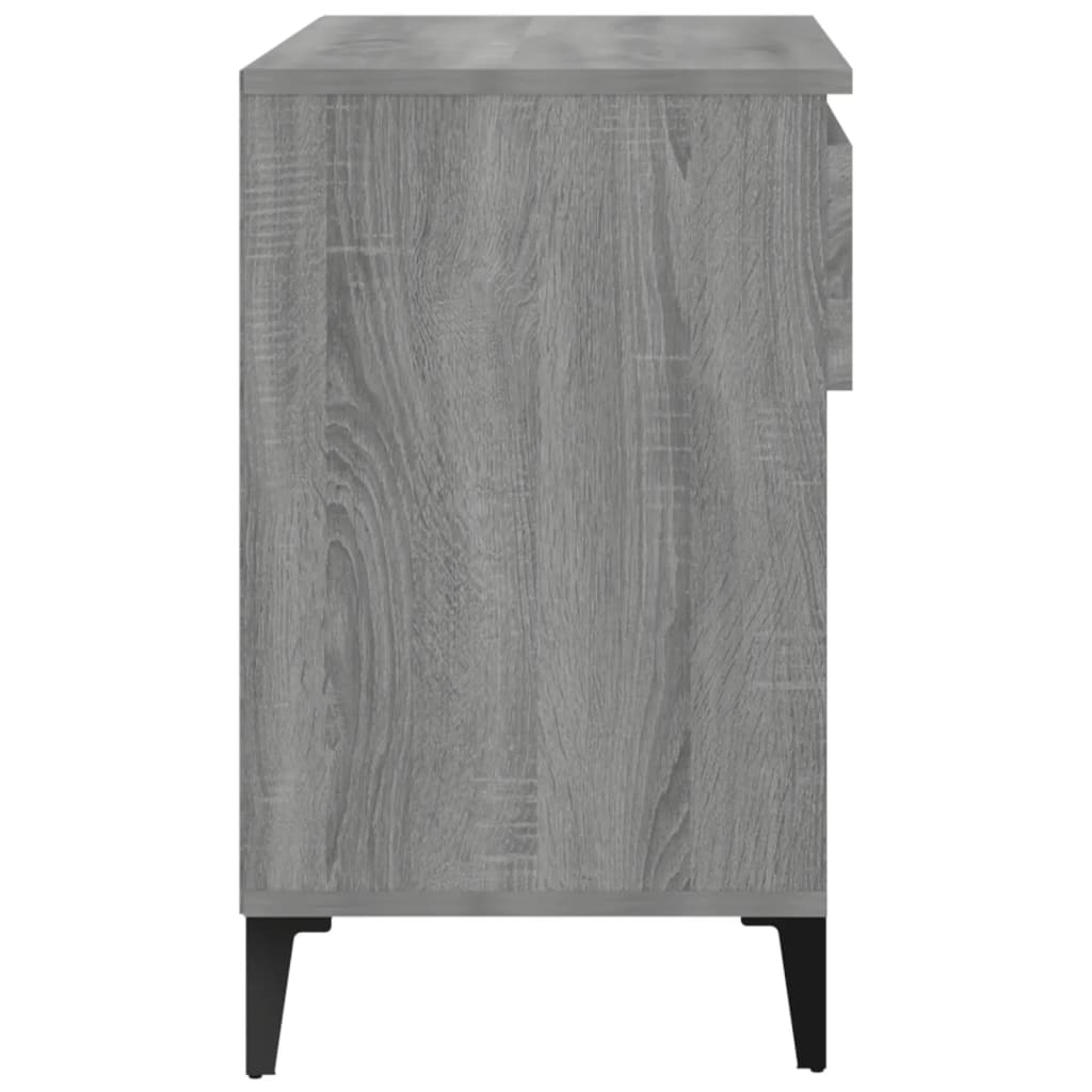 Kenkäkaappi harmaa Sonoma 70x36x60 cm tekninen puu - Sisustajankoti.fi