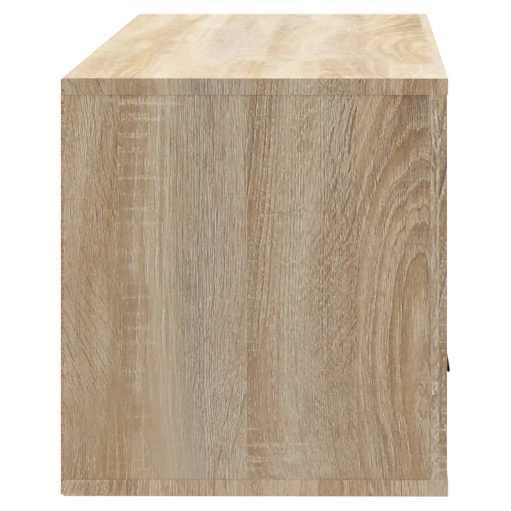 Seinäkenkäkaappi Sonoma-tammi 70x35x38 cm tekninen puu - Sisustajankoti.fi