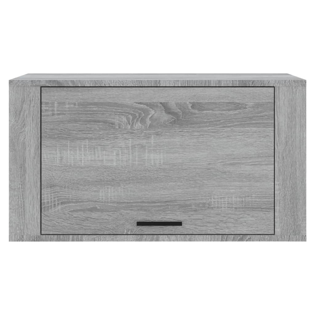 Seinäkenkäkaappi harmaa Sonoma 70x35x38 cm täysi mänty - Sisustajankoti.fi