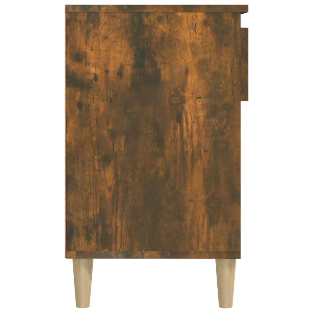 Kenkäkaappi savutammi 102x36x60 cm tekninen puu - Sisustajankoti.fi