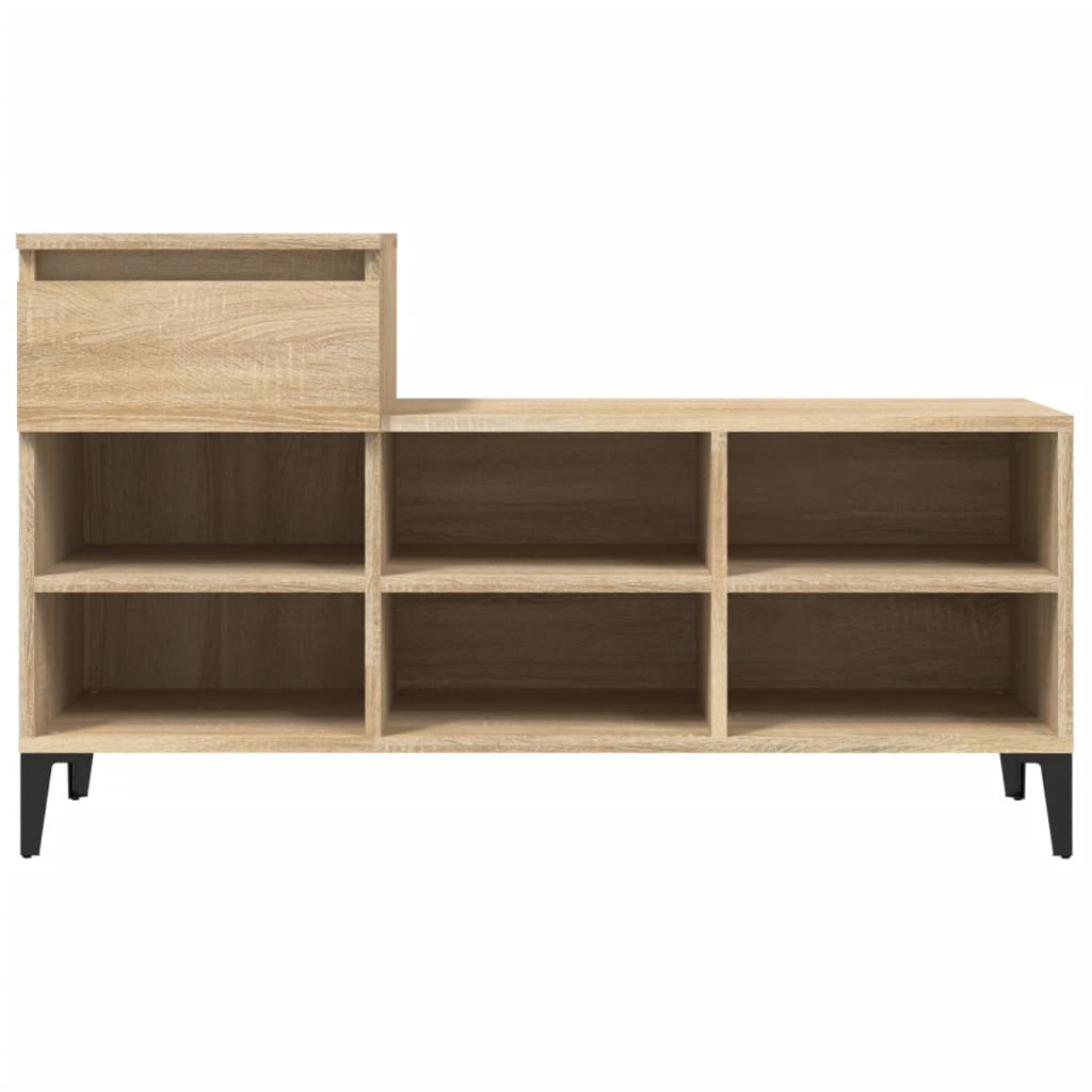 Kenkäkaappi Sonoma-tammi 102x36x60 cm tekninen puu - Sisustajankoti.fi